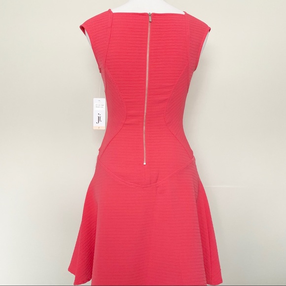 Julia Jordan Coral Skater Drop Waist Dress NWT - Picture 4 of 7